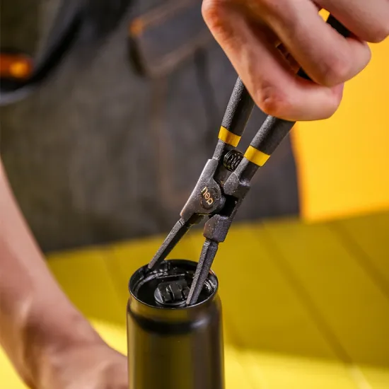 Zeger kliješta ravna spoljašnja DELI 19-60mm, 180mm DL20022