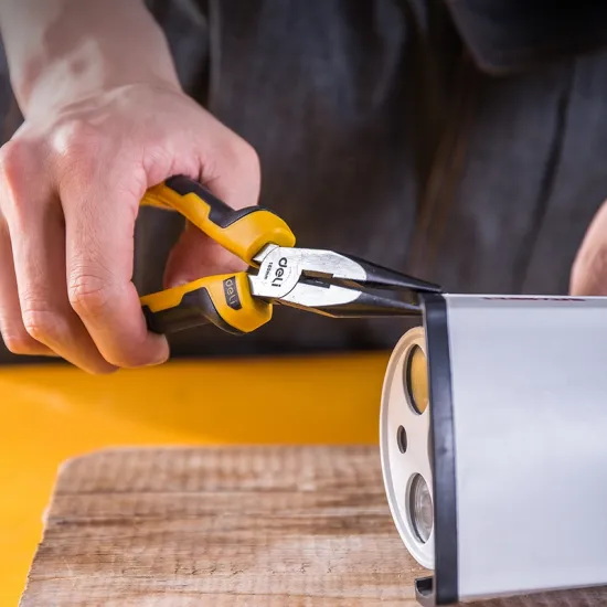 Špicasta kliješta prava DELI  160mm EDL2106