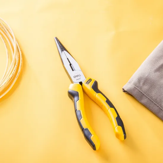 Špicasta kliješta prava DELI 200mm EDL2108