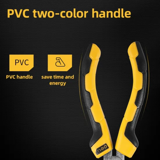 Špicasta kliješta prava DELI 200mm EDL2108