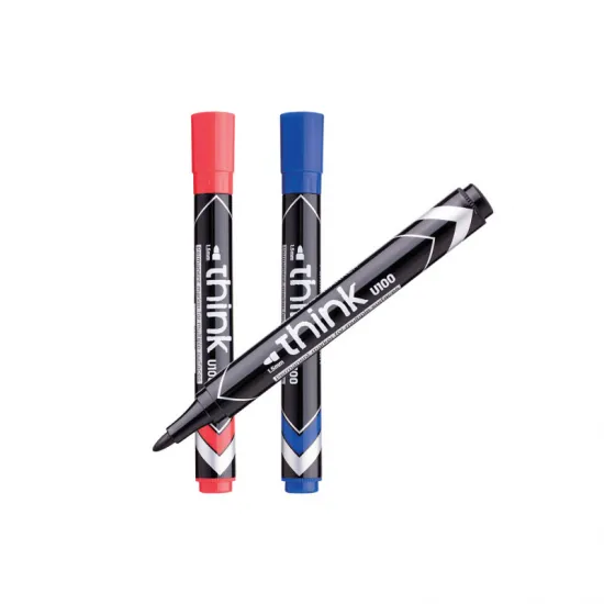 MARKER PERMANENTNI OKRUGLI VRH crveni EU10040