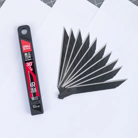 Rezervna sječiva za skalpel 30° Black 9mm 1/10 78003