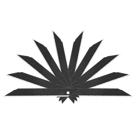 Rezervna sječiva za skalpel 30° Black 9mm 1/10 78003