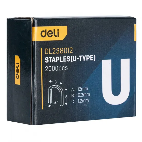 U municija za klamerice DELI 2000kom EDL238012