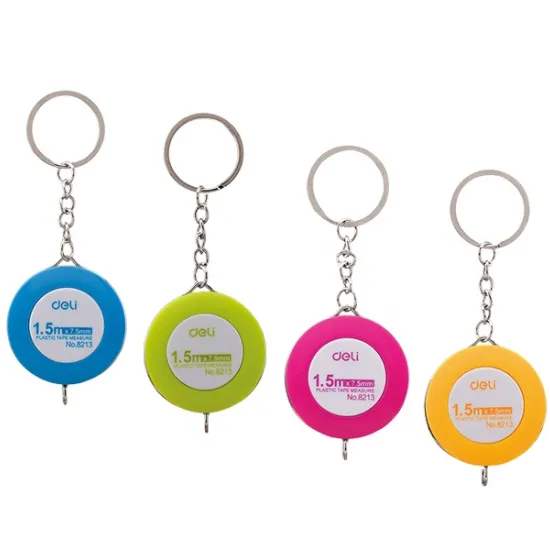 PLASTIčNA TRAKA ZA MJERENJE 7mm×1.5m mix boja Blister 8213