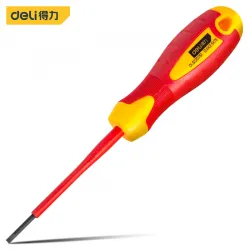 Odvijač VDE ravni DELI 2,5x75mm DL5120751