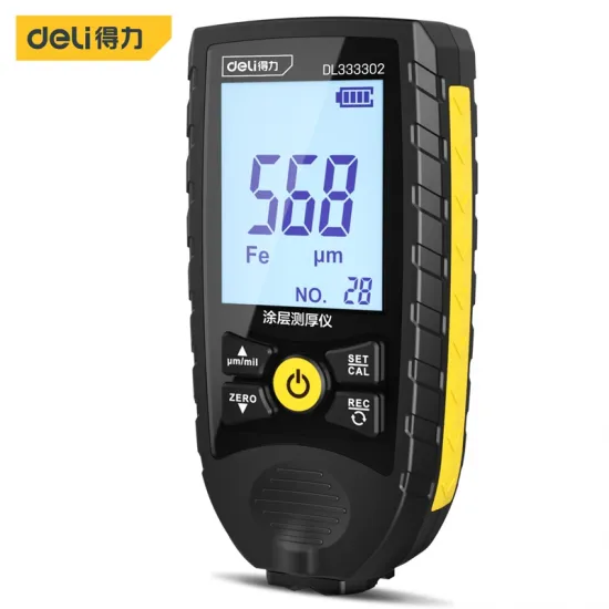 Mjerač debljine sloja premaza DELI 0 - 1700 µm DL333302