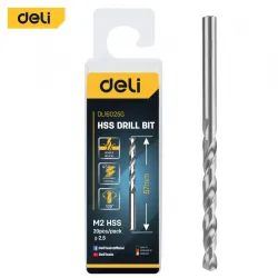 HSS spiralna burgija za metal 2.5mm 20/1 DELI EDL16025G