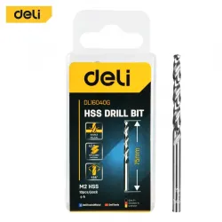 HSS spiralna burgija za metal 4.0mm 10/1 DELI EDL16040G