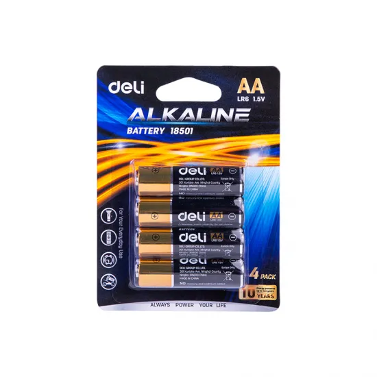 BATERIJE ALKALNE AA LR6 1/4 E18501