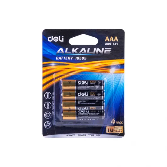 BATERIJE ALKALNE AAA LR03 1/4 E18505