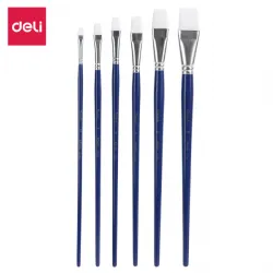 ČETKICA UMJETNIČKA RAVNA BIJELA BR 6 SET 1/6 EC282-6