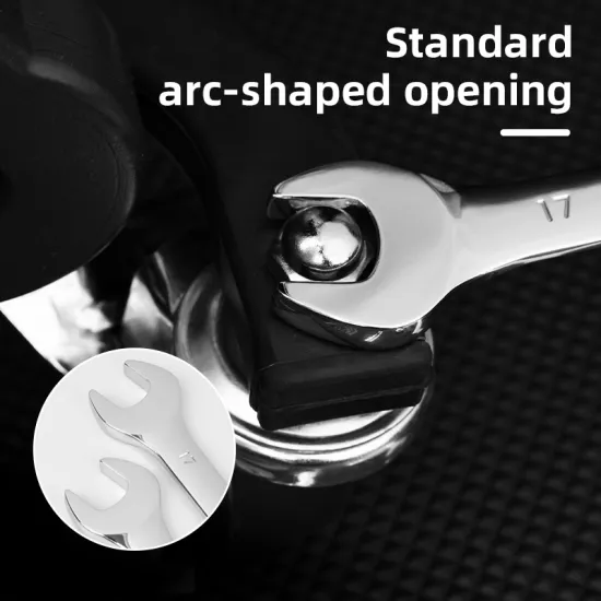 Ključ okasto-vilasti sa račnom 13mm DELI EDL34113