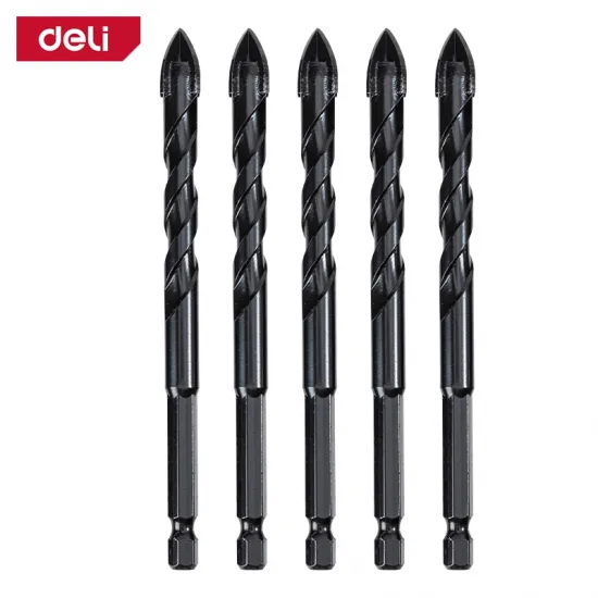 Burgija za staklo i keramiku 12mm 5kom DELI  EDH-CZZ012-E1