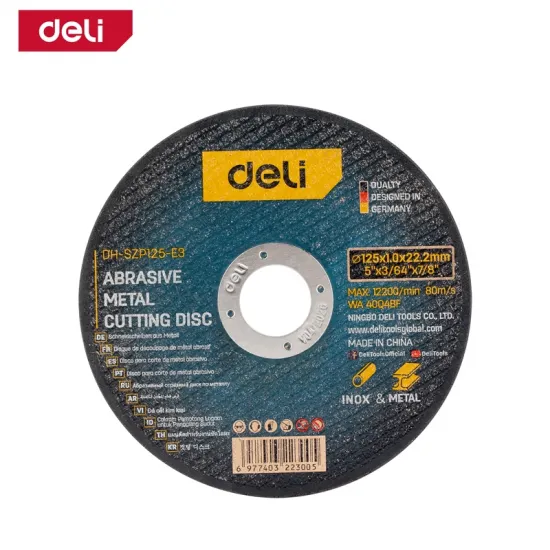 Rezna ploča metal/inox 125mm DELI EDH-SZP125-E3