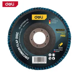 LAMELARNI BRUSNI DISK ZN INOX/METAL 115mm G80 DELI EDH-BYP11580-E2