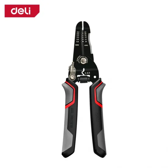 Klešta za skidanje izolacije 0,6-0,8mm PRO DELI 180mm EDL383028