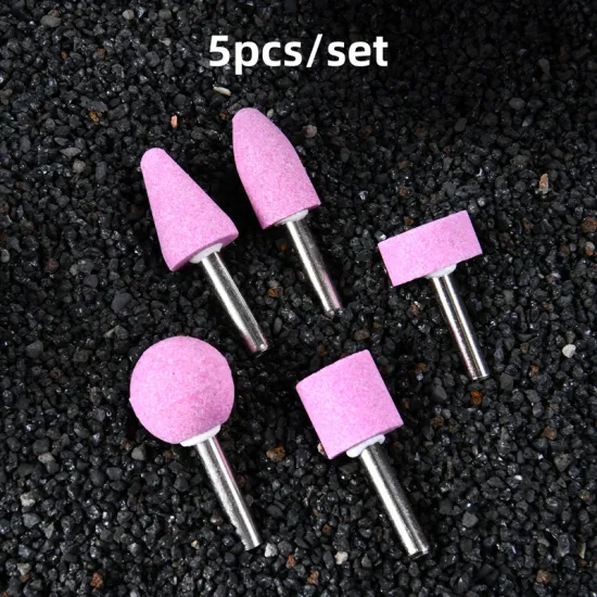 Brusni kamen set 5kom roze DELI EDH-ZMT006