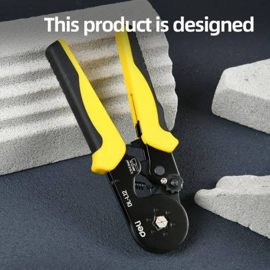 Klešta za krimpovanje 0,25-6mm²  DELI EDL-L12