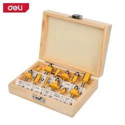 Set glodala za drvo 6mm 12kom Deli EDH-MXD006-EH1
