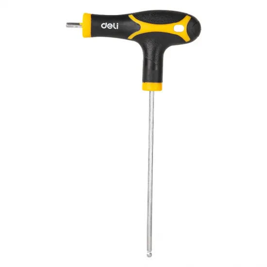 Set imbus T-odvijača sa kuglicom DELI 2-10mm, 8kom EDL233208