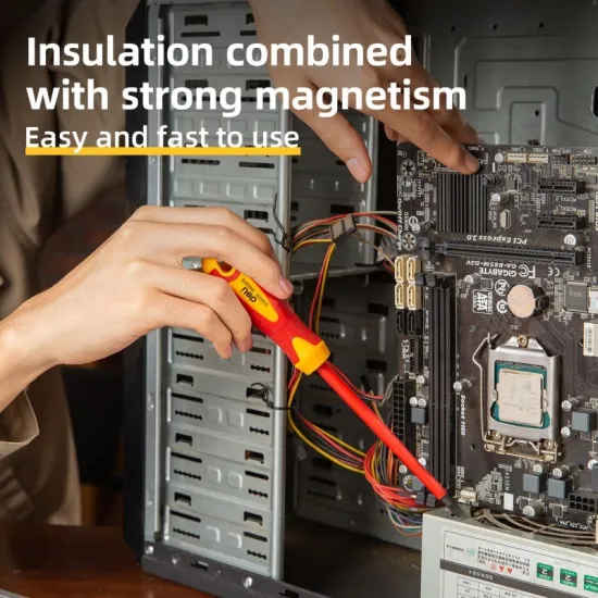 Odvijač VDE ravni DELI 5,5x125mm  EDL5151251