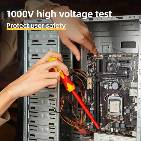 Odvijač VDE ravni DELI 6,5x150mm  EDL5161501