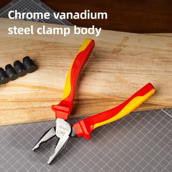 Kombinovana kliješta DELI VDE 180mm EDL512007