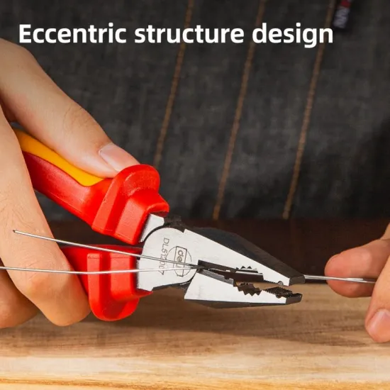 Kombinovana kliješta DELI VDE 180mm EDL512007