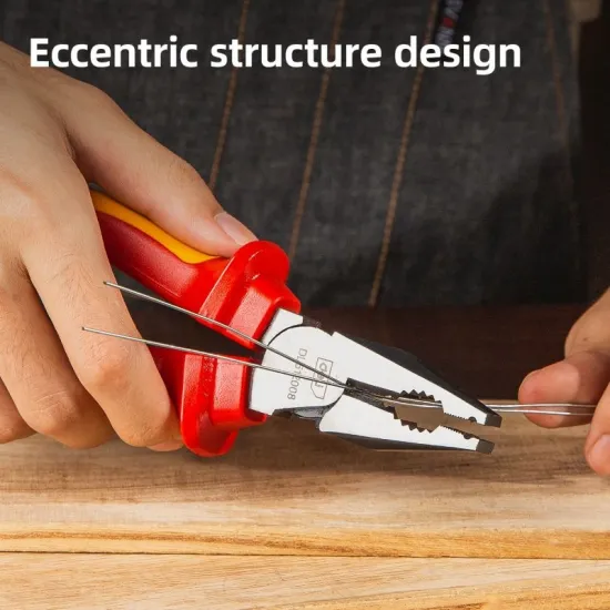 Kombinovana klešta DELI VDE 200mm EDL512008