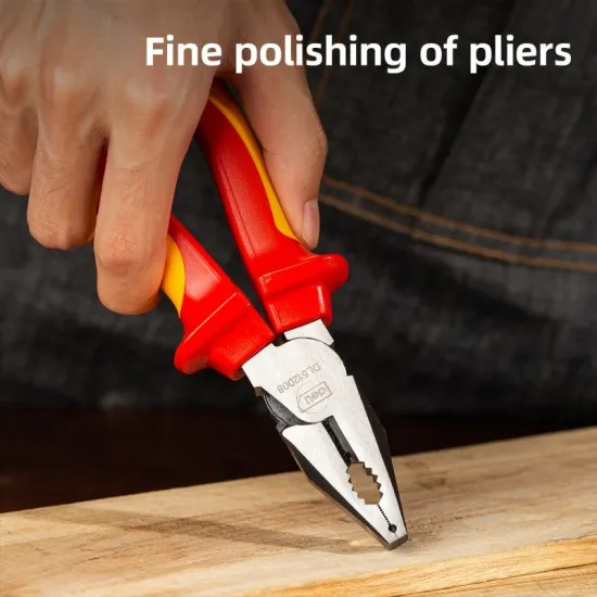 Kombinovana klešta DELI VDE 200mm EDL512008