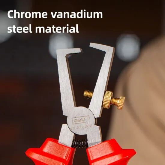 Kliješta za skidanje izolacije DELI 160mm EDL515006