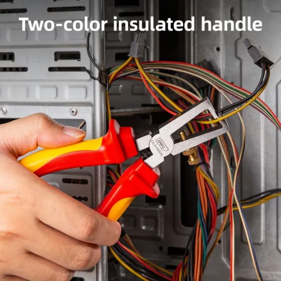 Kliješta za skidanje izolacije DELI 160mm EDL515006