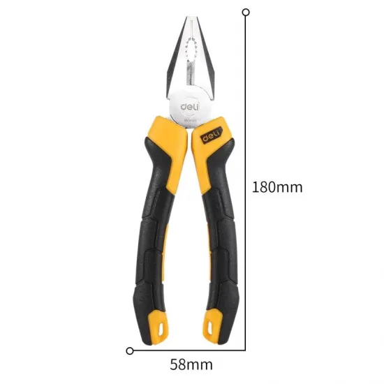 Kliješta kombinovana DELI Standard 180mm EDL2007Z