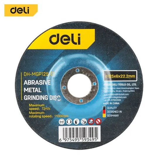 Brusna ploča za metal DELI Standard 125x6mm EDH-MGP125-E1