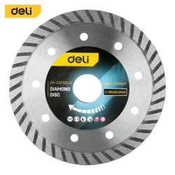 Dijamantska rezna ploča DELI Turbo 125mm EDH-CQP125-E1