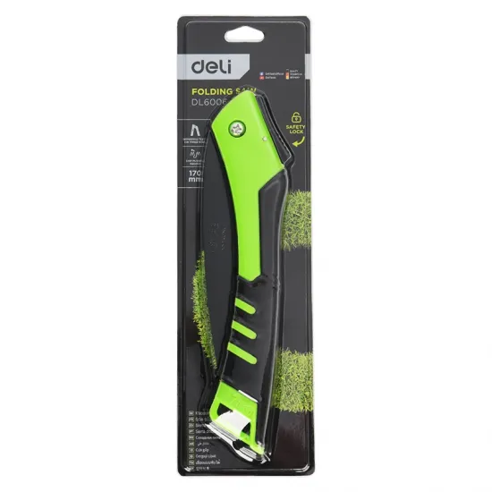 Preklopna ručna testera za drvo DELI Green line 180mm EDL6006