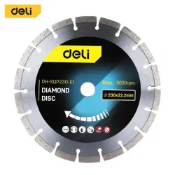 Dijamantska segmentna rezna ploča DELI 125mm EDH-SQP125-E1