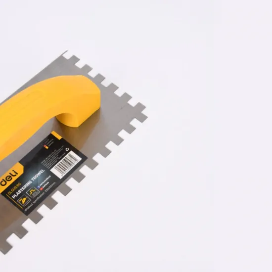 Gleterica čelična nazubljena 8x8 DELI 230x100mm EDL509310