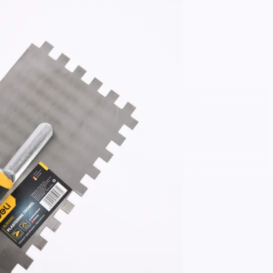 Gleterica čelična nazubljena 10x10 DELI 280x130mm EDL509312